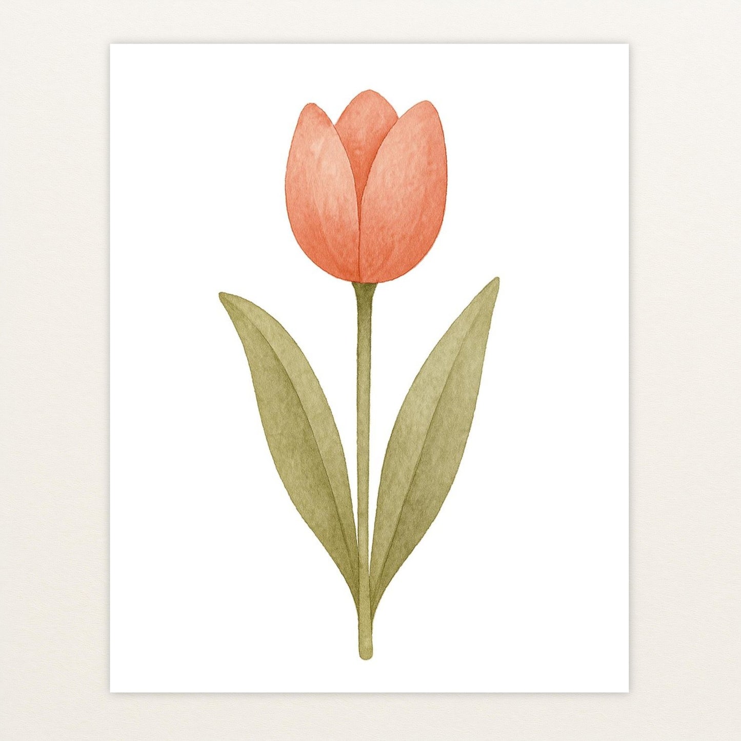 Tulpe Poster von tinylearner