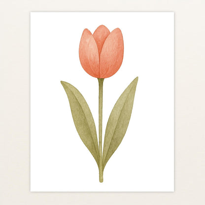 Tulpe Poster von tinylearner