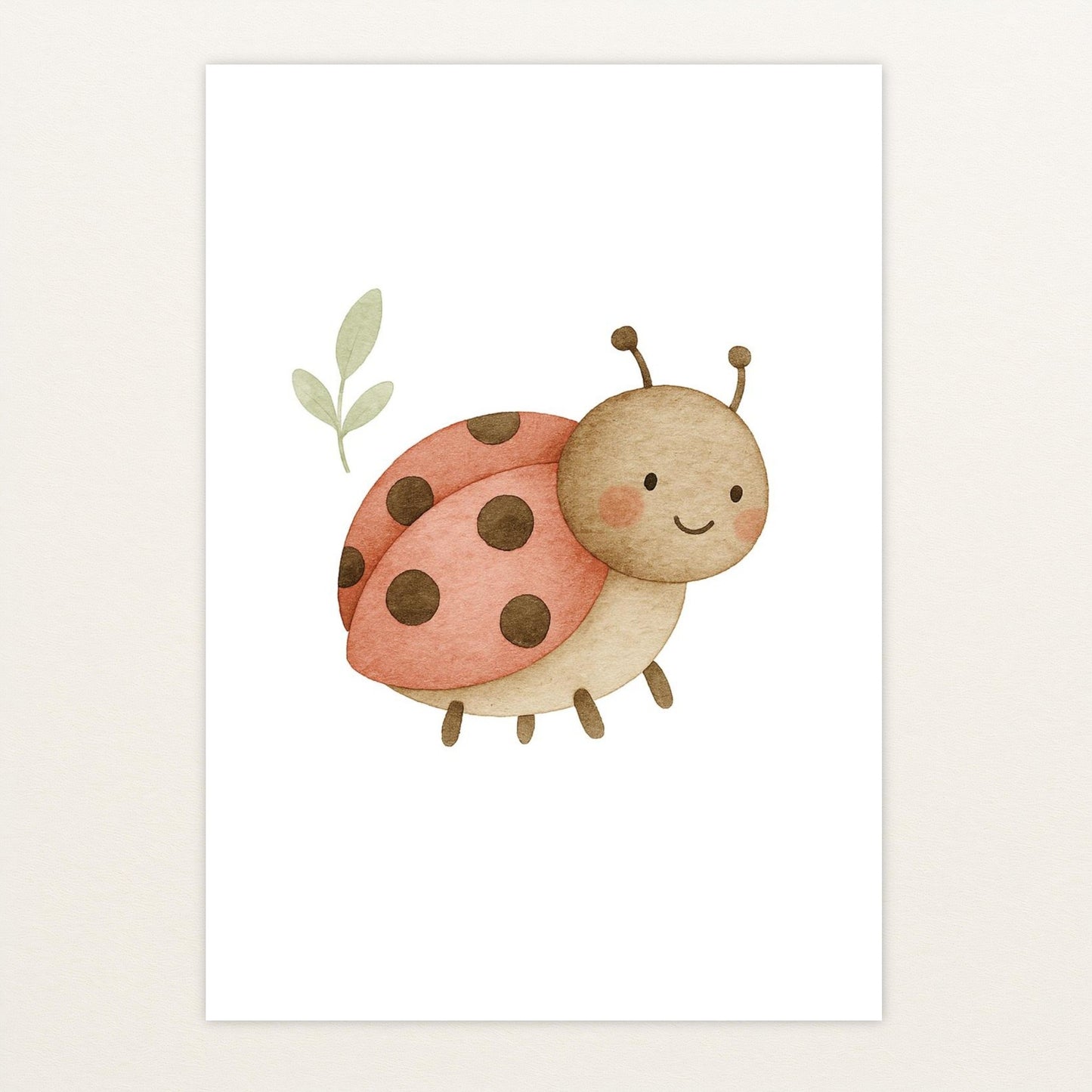 Marie der Marienenkäfer Poster von tinylearner