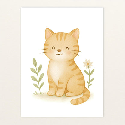 Kira die Katze Poster von tinylearner