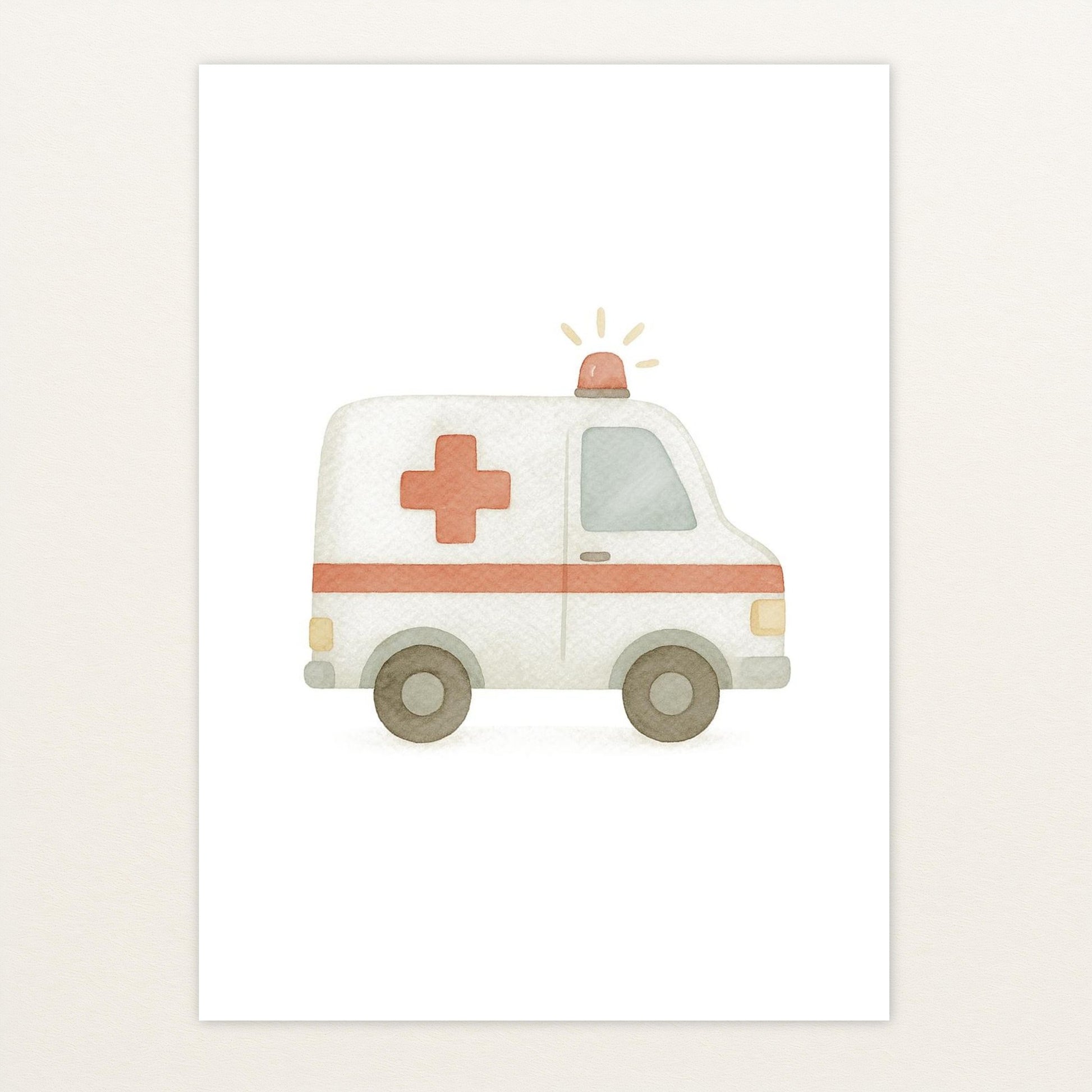 Krankenwagen Poster von tinylearner