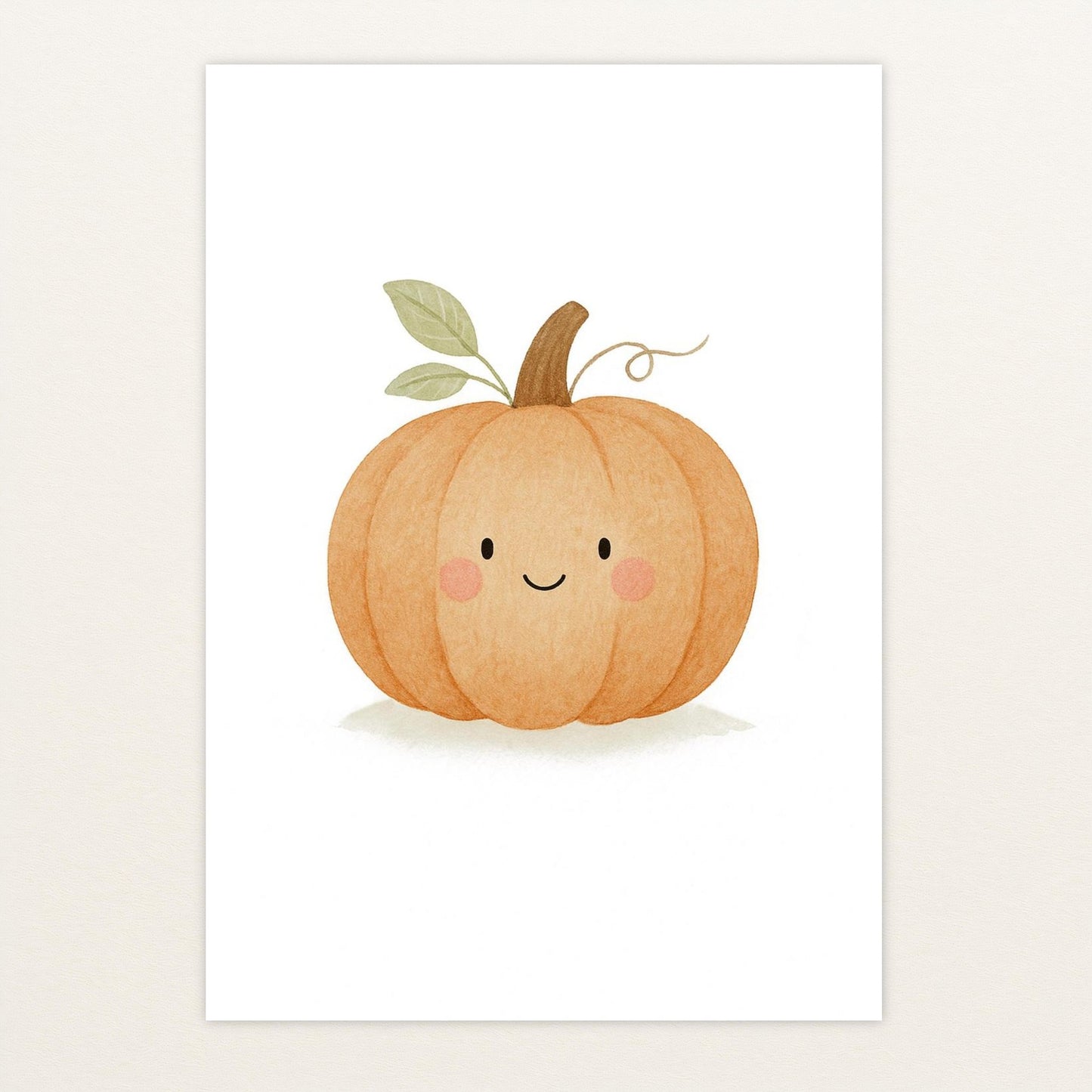 Gemüse: Kürbis Poster von tinylearner