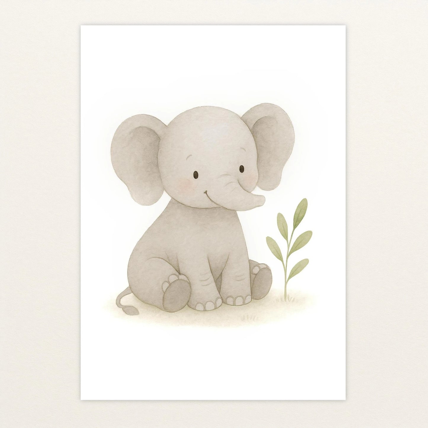 Emil der Elefant Poster von tinylearner