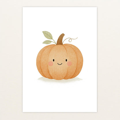 Gemüse: Kürbis Poster von tinylearner