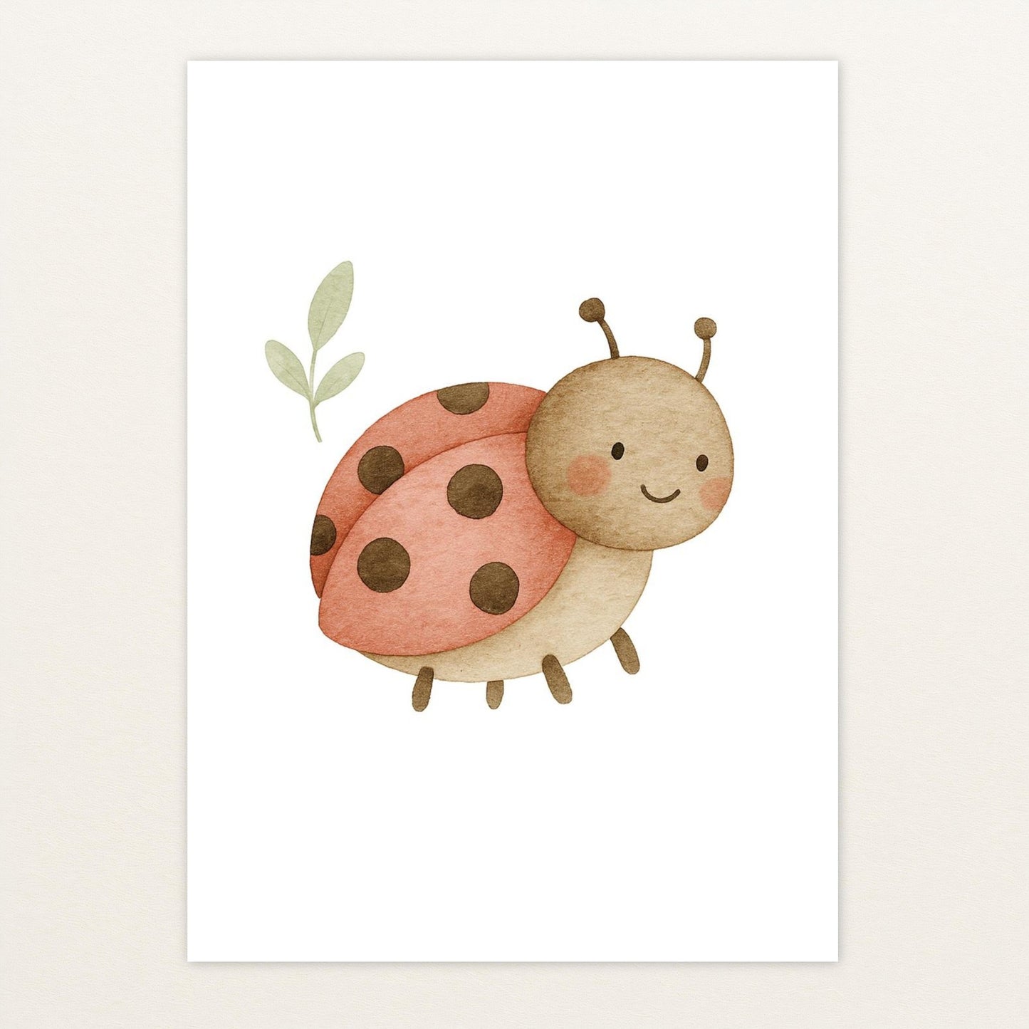 Marie der Marienenkäfer Poster von tinylearner