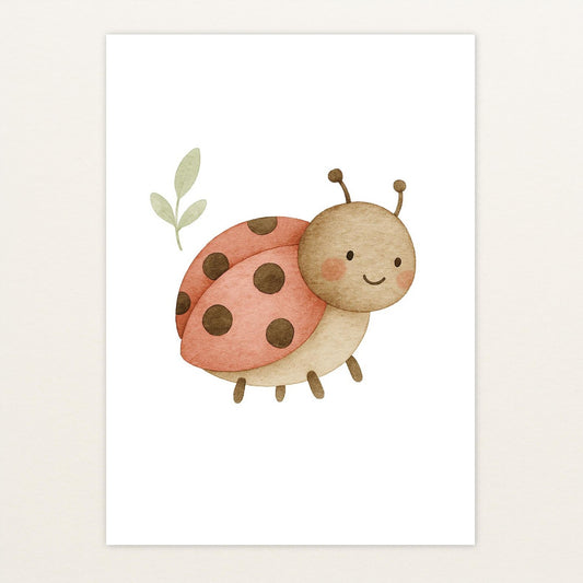 Marie der Marienenkäfer Poster von tinylearner