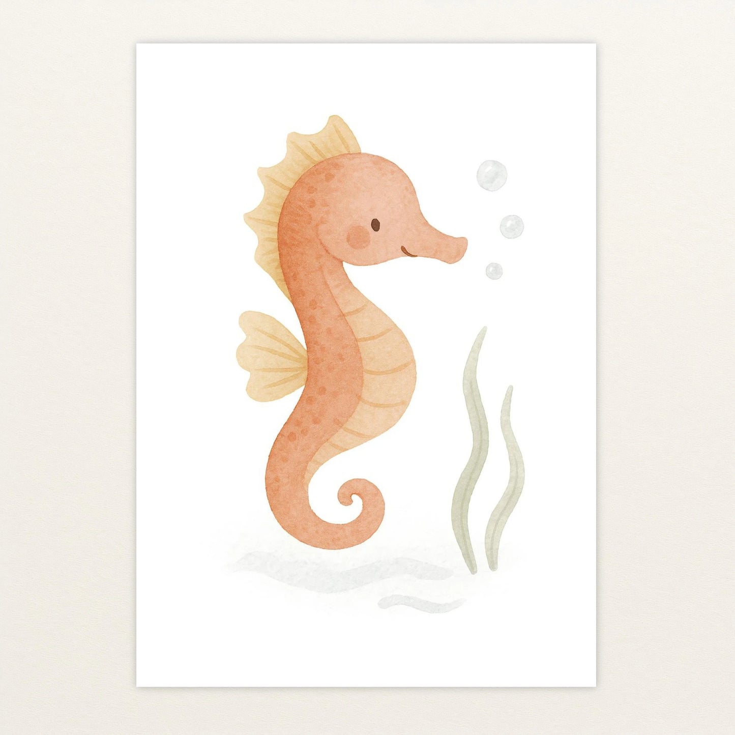 Suri das Seepferdchen Poster von tinylearner