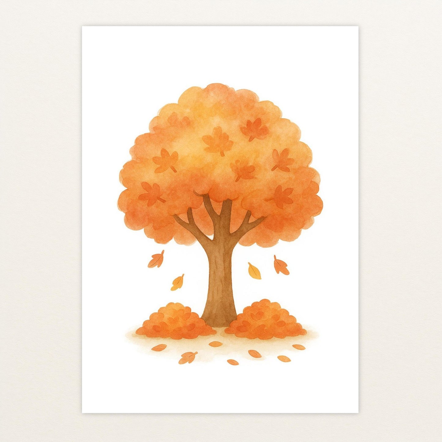 Ahornbaum Poster von tinylearner