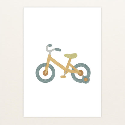 Fahrrad Poster von tinylearner
