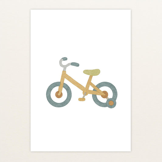 Fahrrad Poster von tinylearner