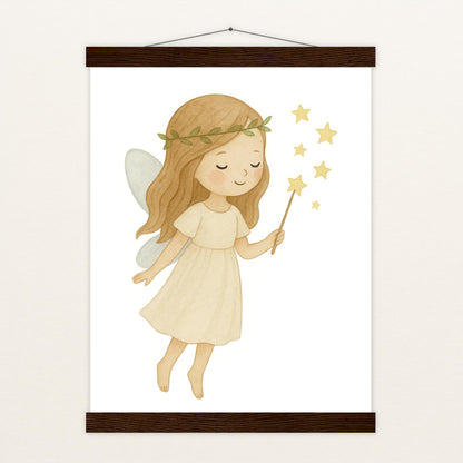 Fina die Fee Poster mit Leisten von tinylearner