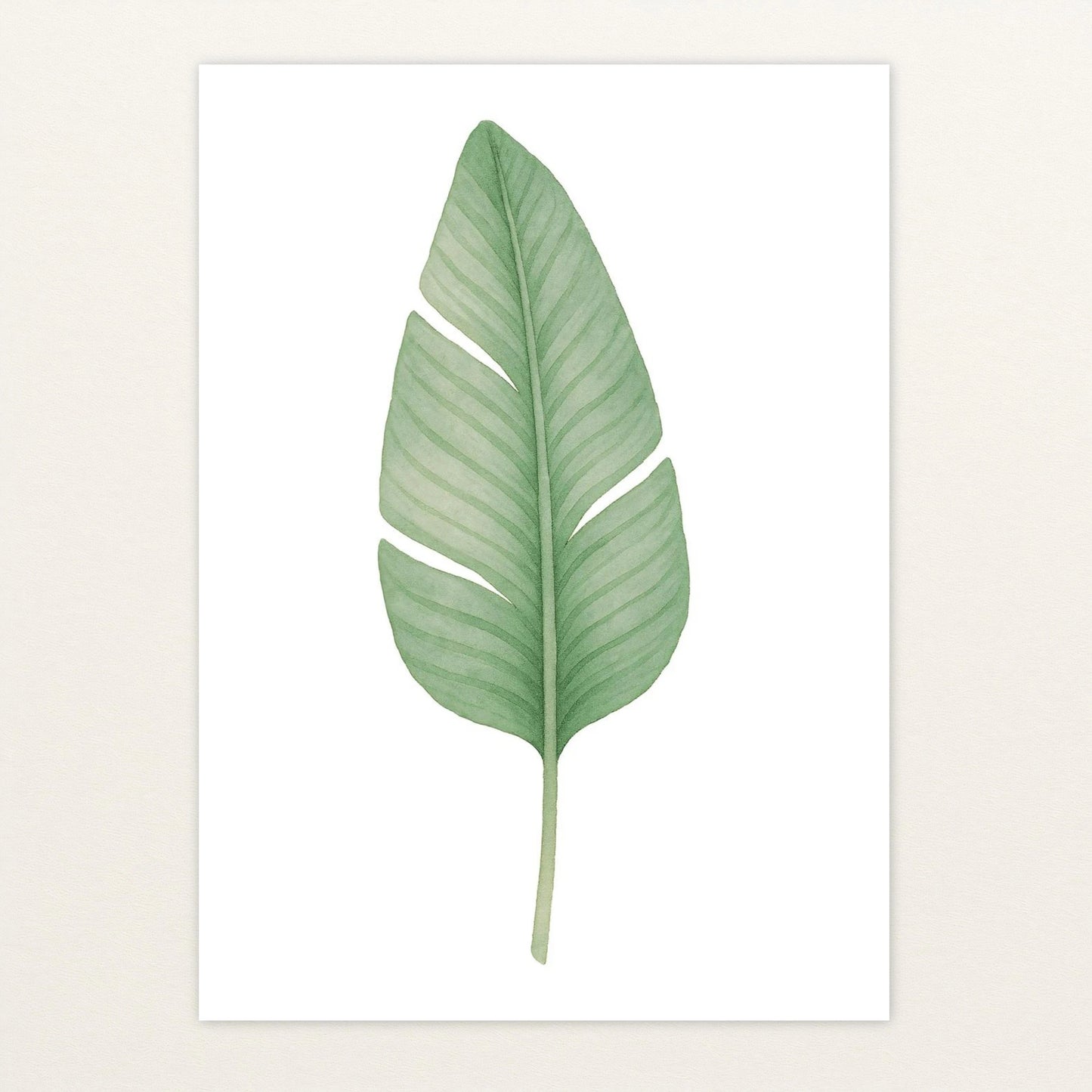 Strelitzien-Blatt Poster von tinylearner