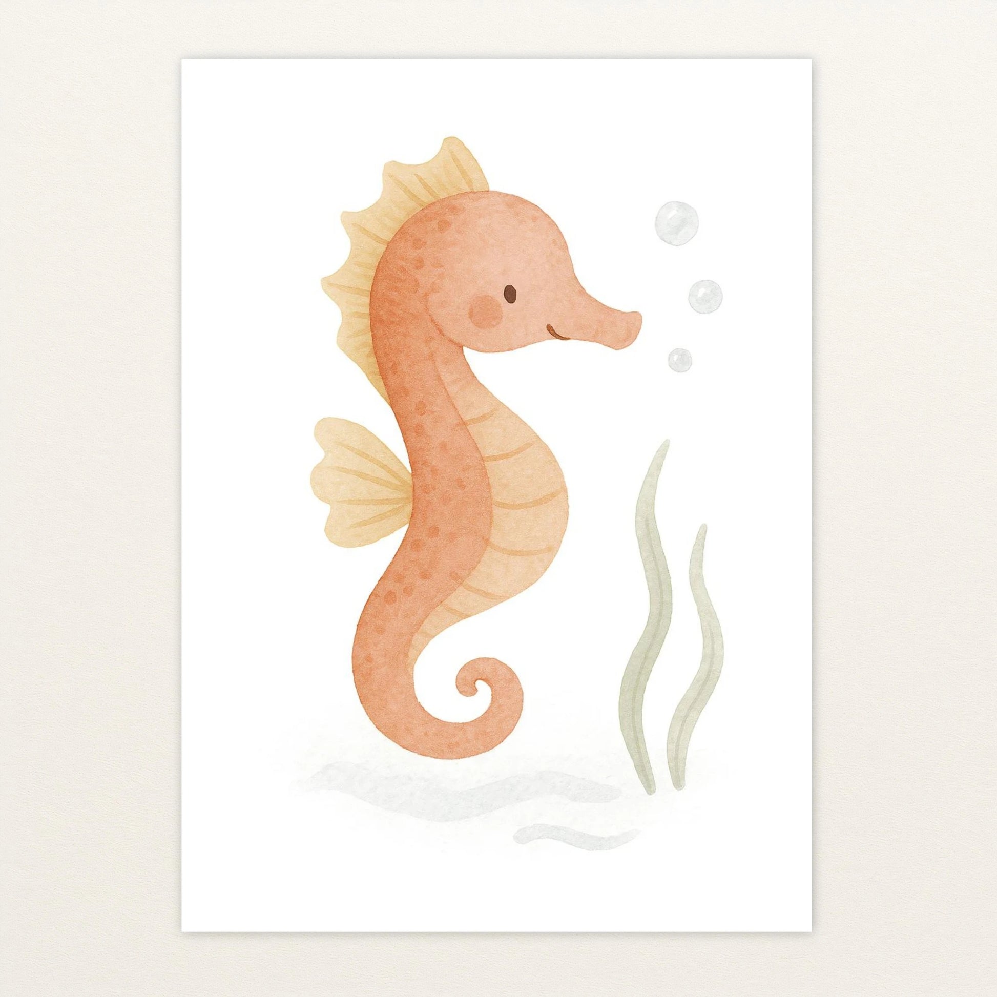 Suri das Seepferdchen Poster von tinylearner