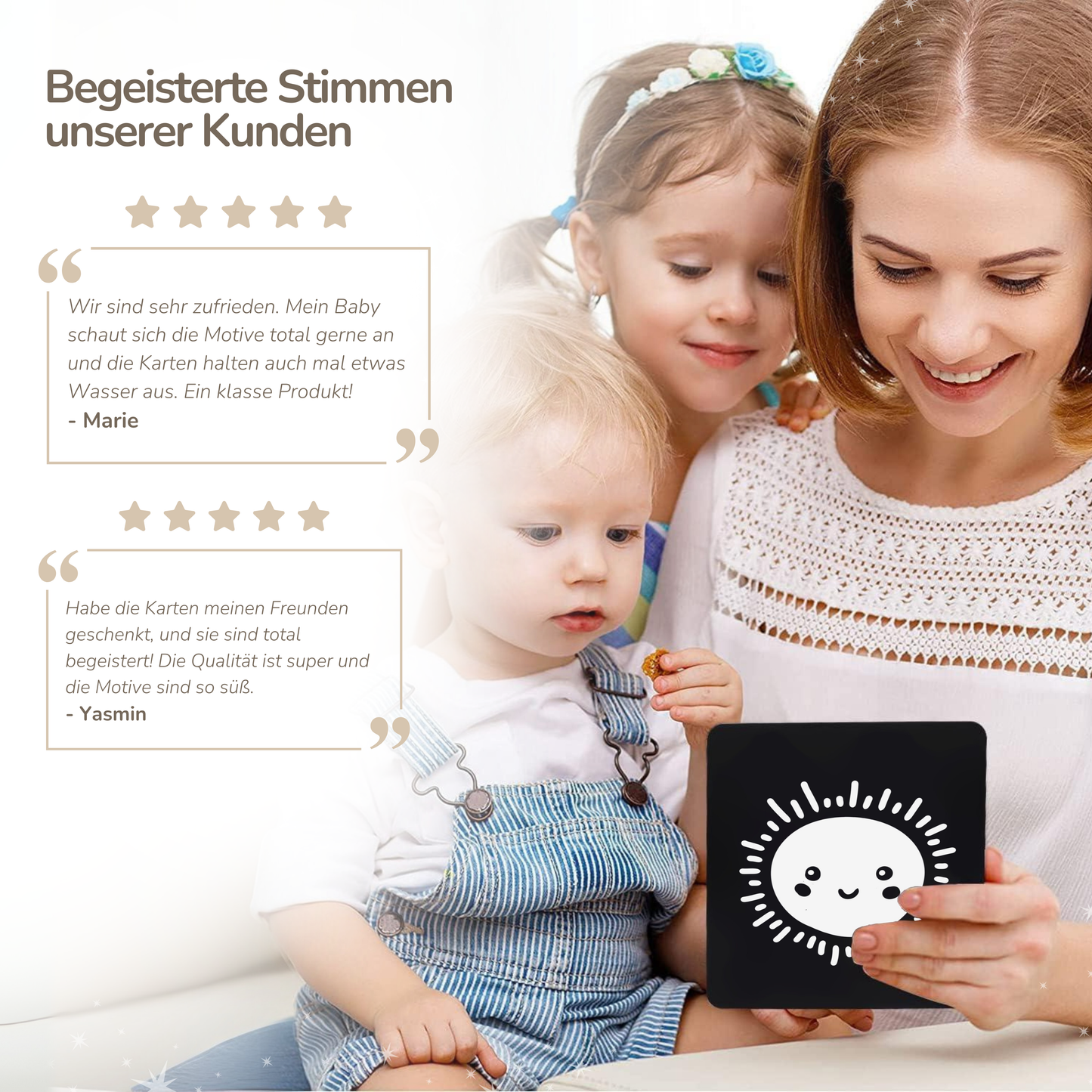 Unsere neuen Montessori Kontrastkarten