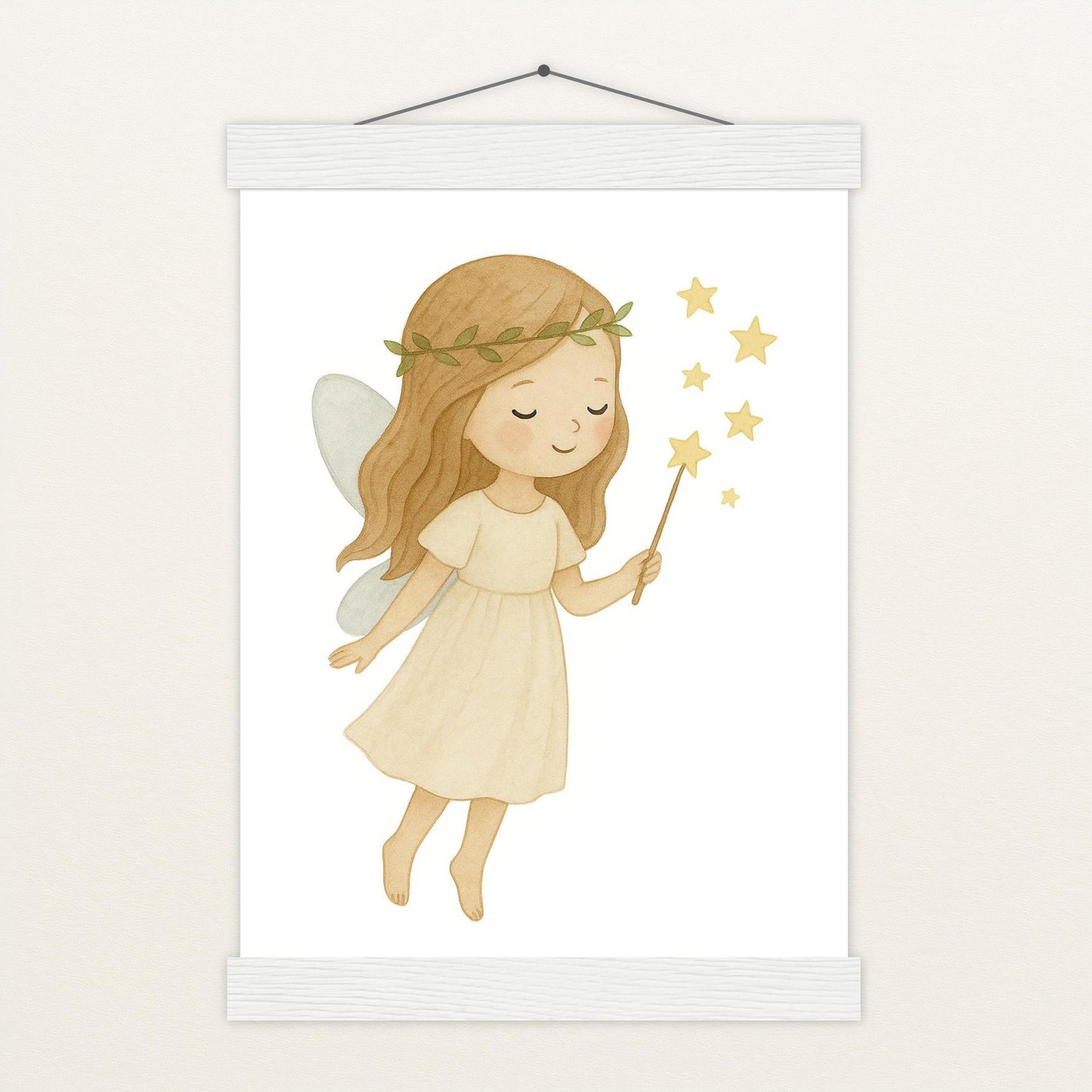 Fina die Fee Poster mit Leisten von tinylearner