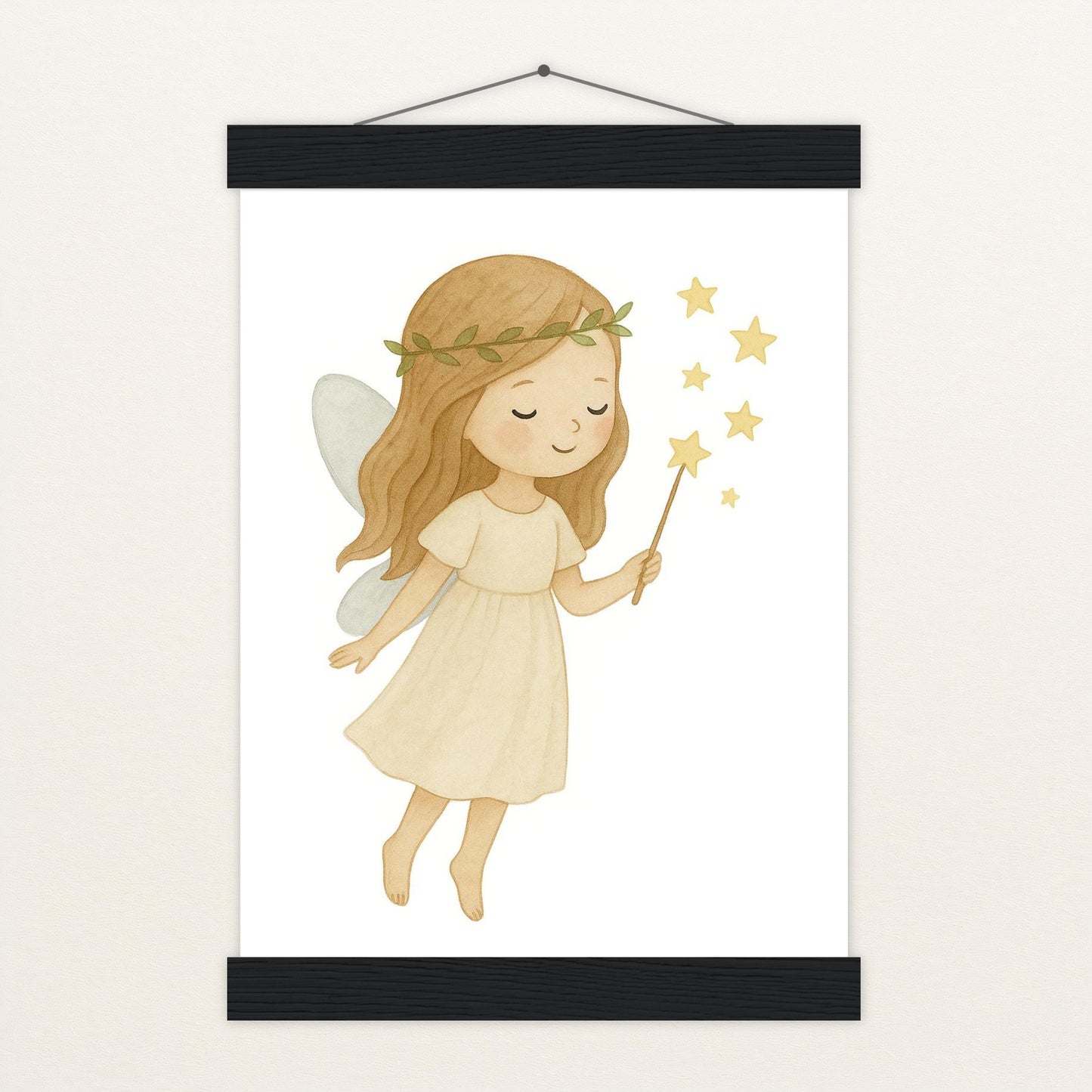 Fina die Fee Poster mit Leisten von tinylearner