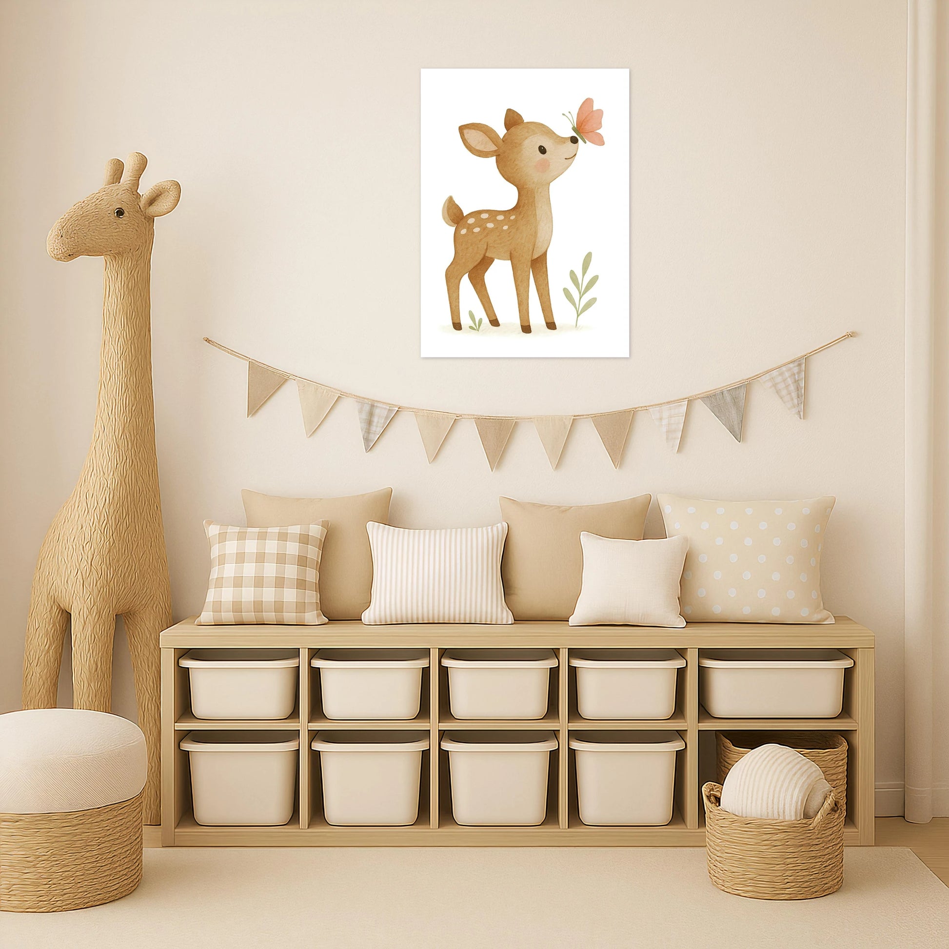 Ria das Reh - Motiv: "Schmetterling" Poster von tinylearner