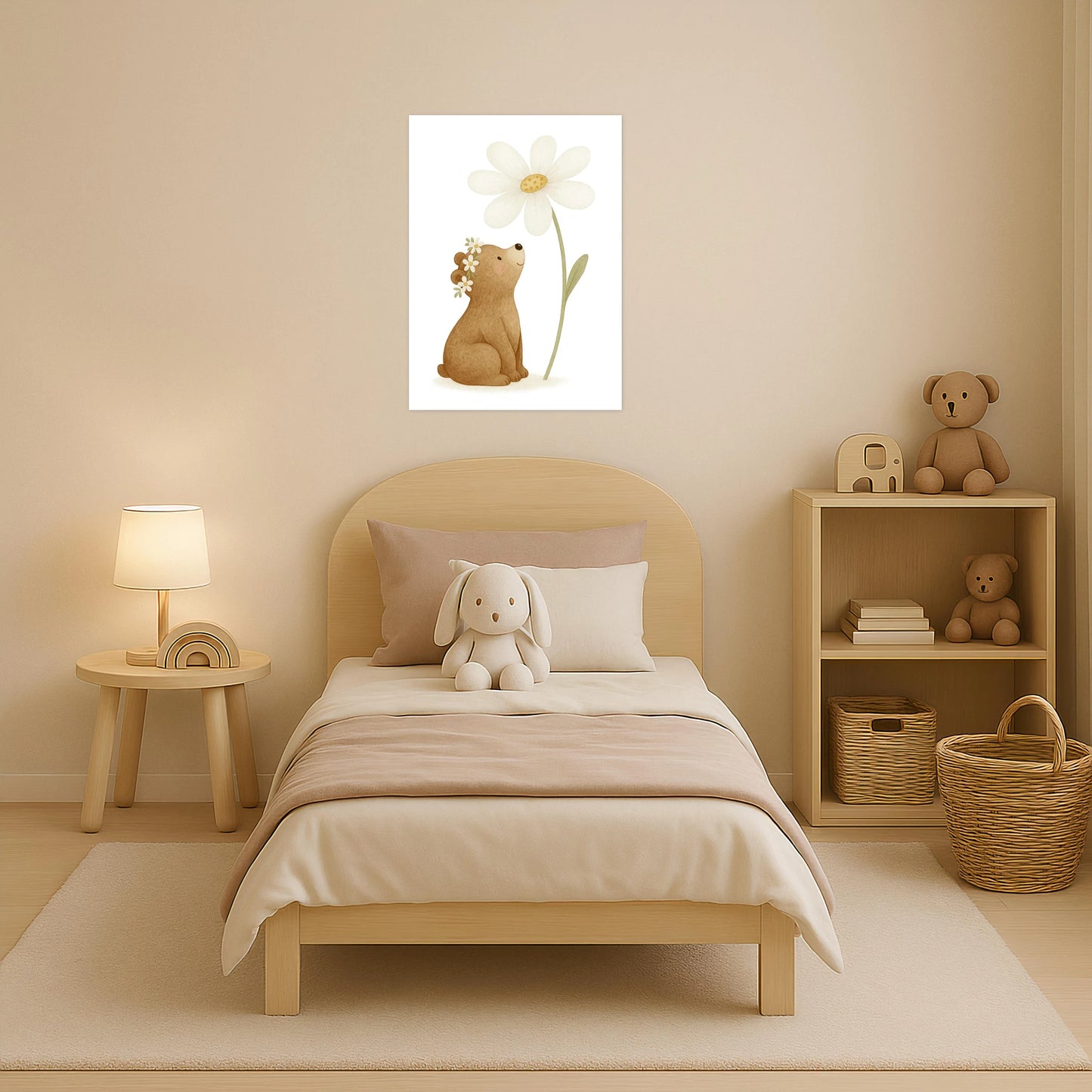 Balu der Bär - Motiv: "Gänseblümchen" Poster von tinylearner