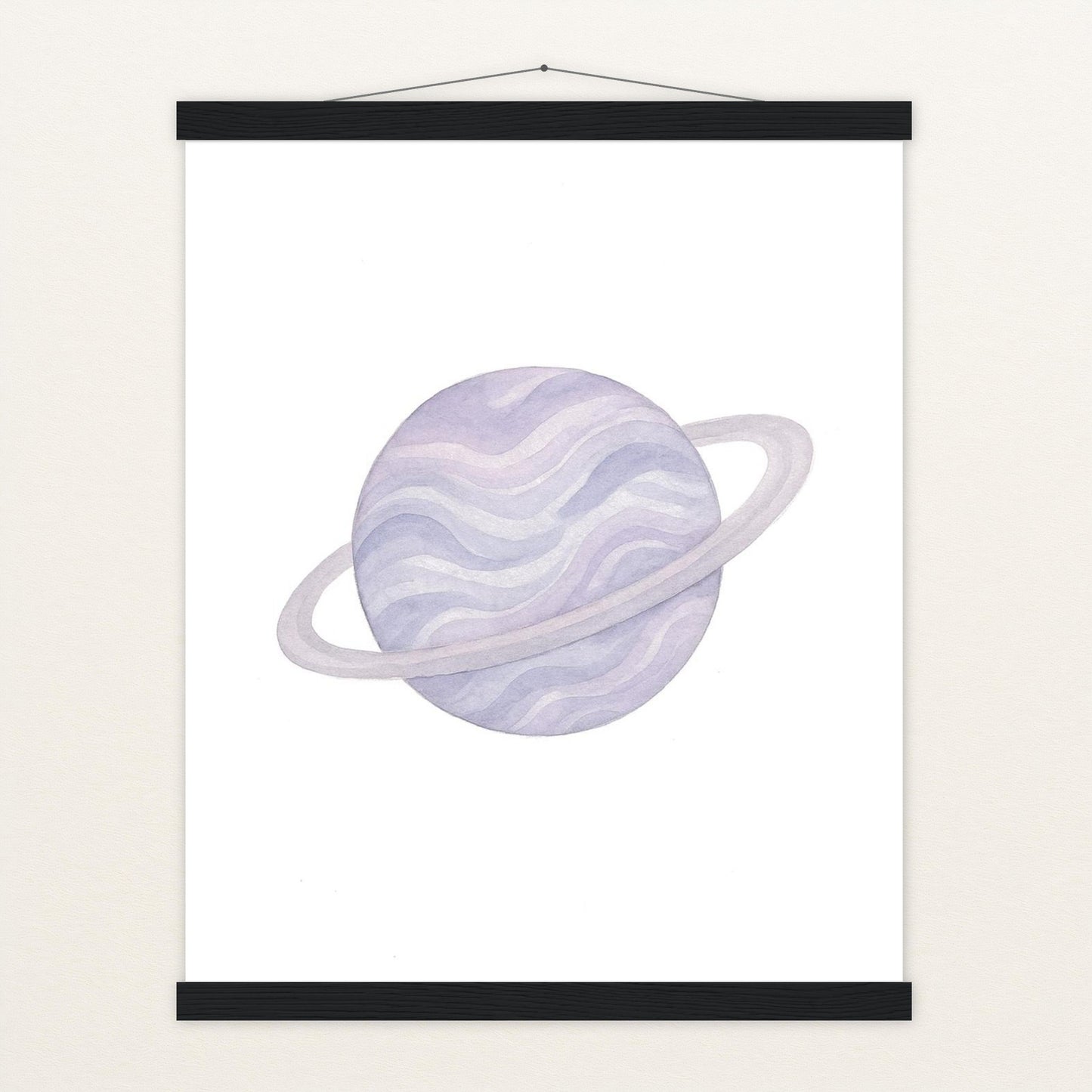 Planet Poster mit Leisten von tinylearner