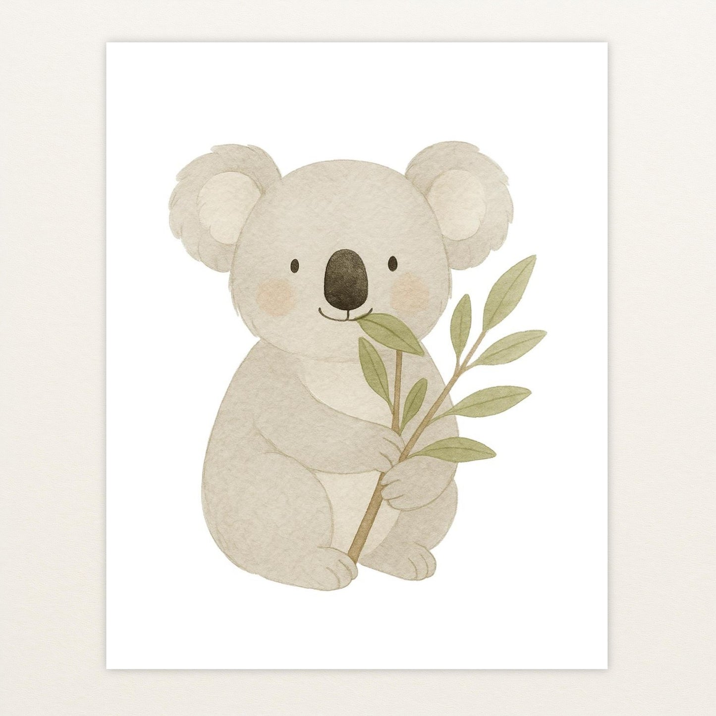 Kori der Koala - Motiv: "Eukalyptus" Poster von tinylearner