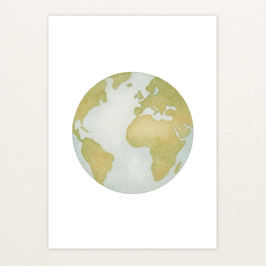 Erde Poster von tinylearner