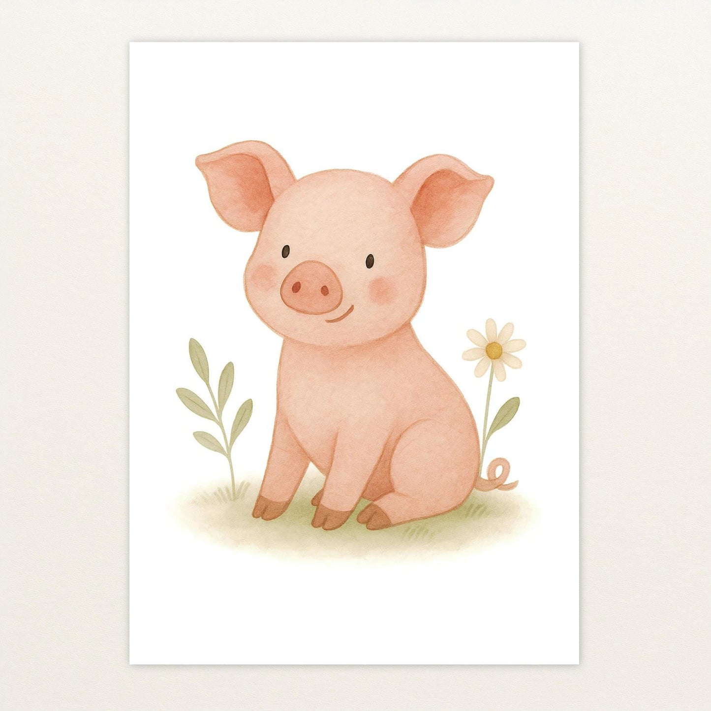 Susi das Schwein Poster von tinylearner