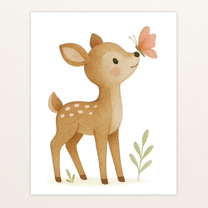 Ria das Reh - Motiv: "Schmetterling" Poster von tinylearner