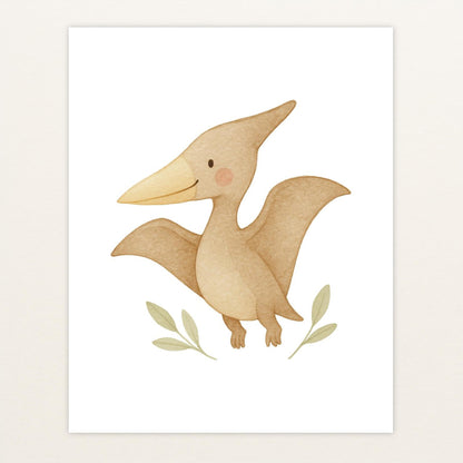 Dinosaurier Pteranodon Poster von tinylearner