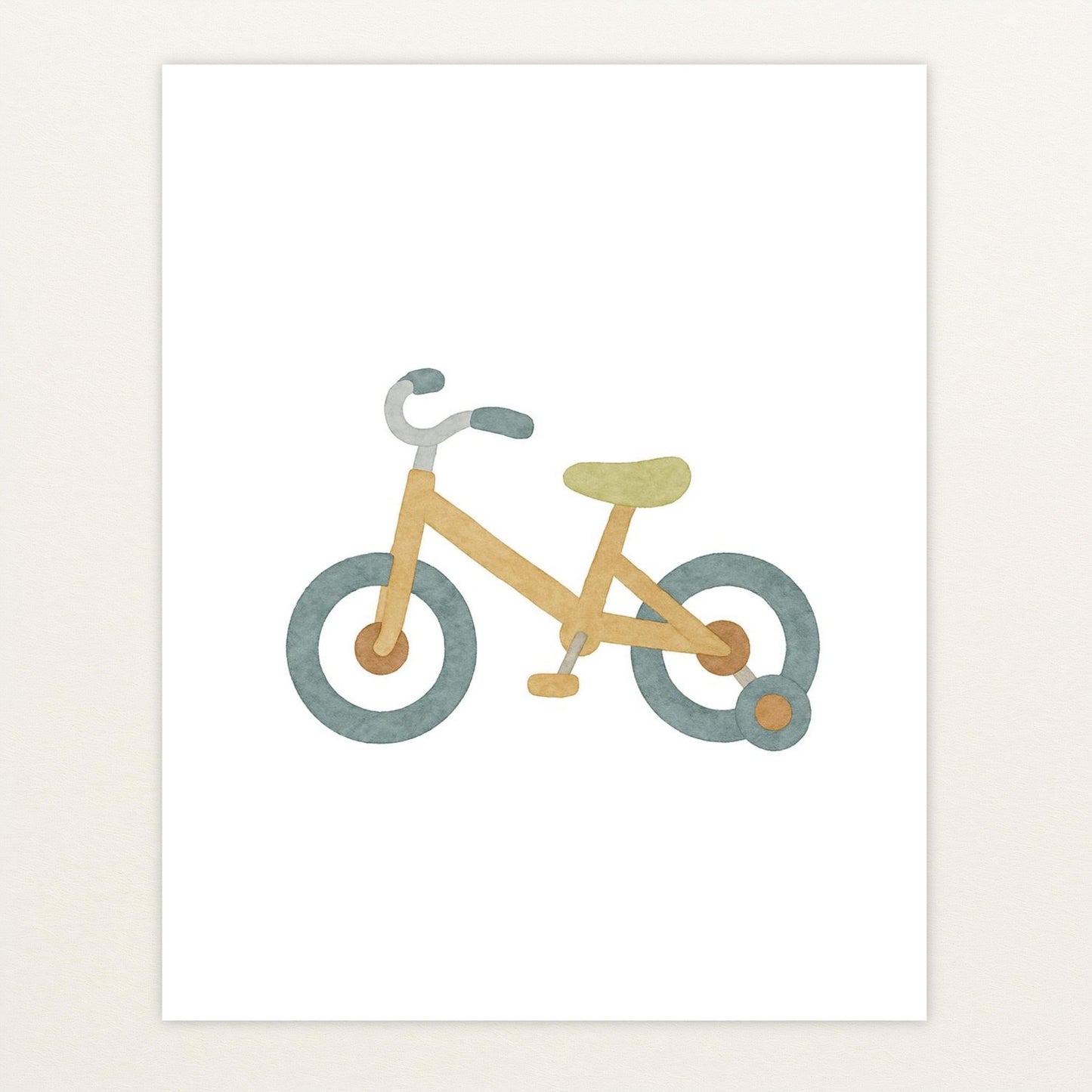 Fahrrad Poster von tinylearner