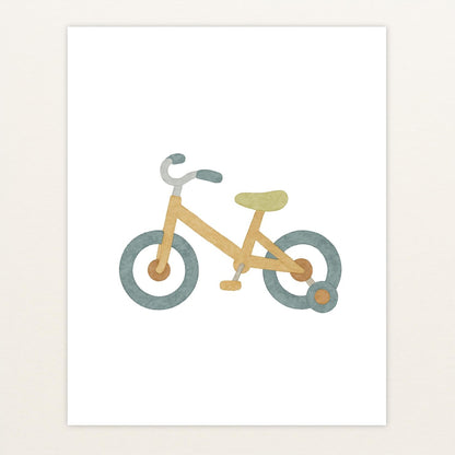 Fahrrad Poster von tinylearner