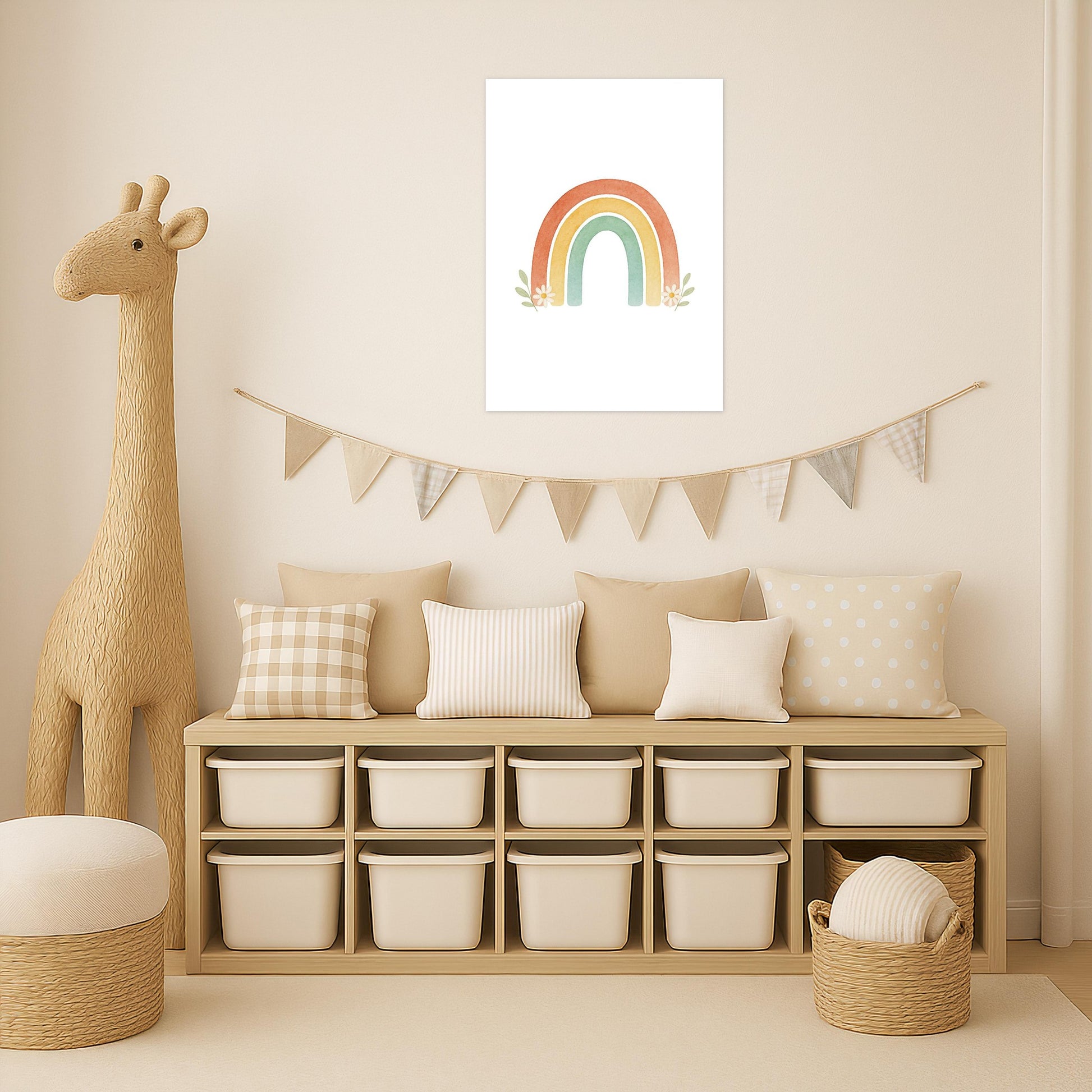 Regenbogen Poster von tinylearner