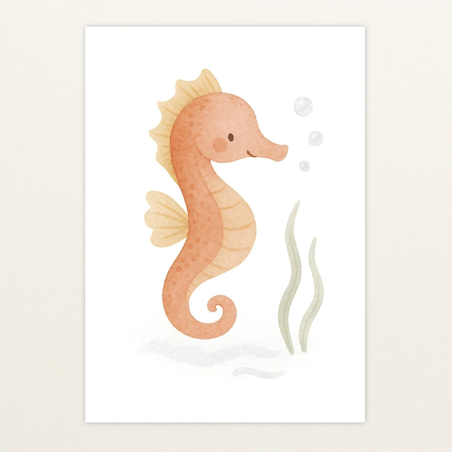 Suri das Seepferdchen Poster von tinylearner