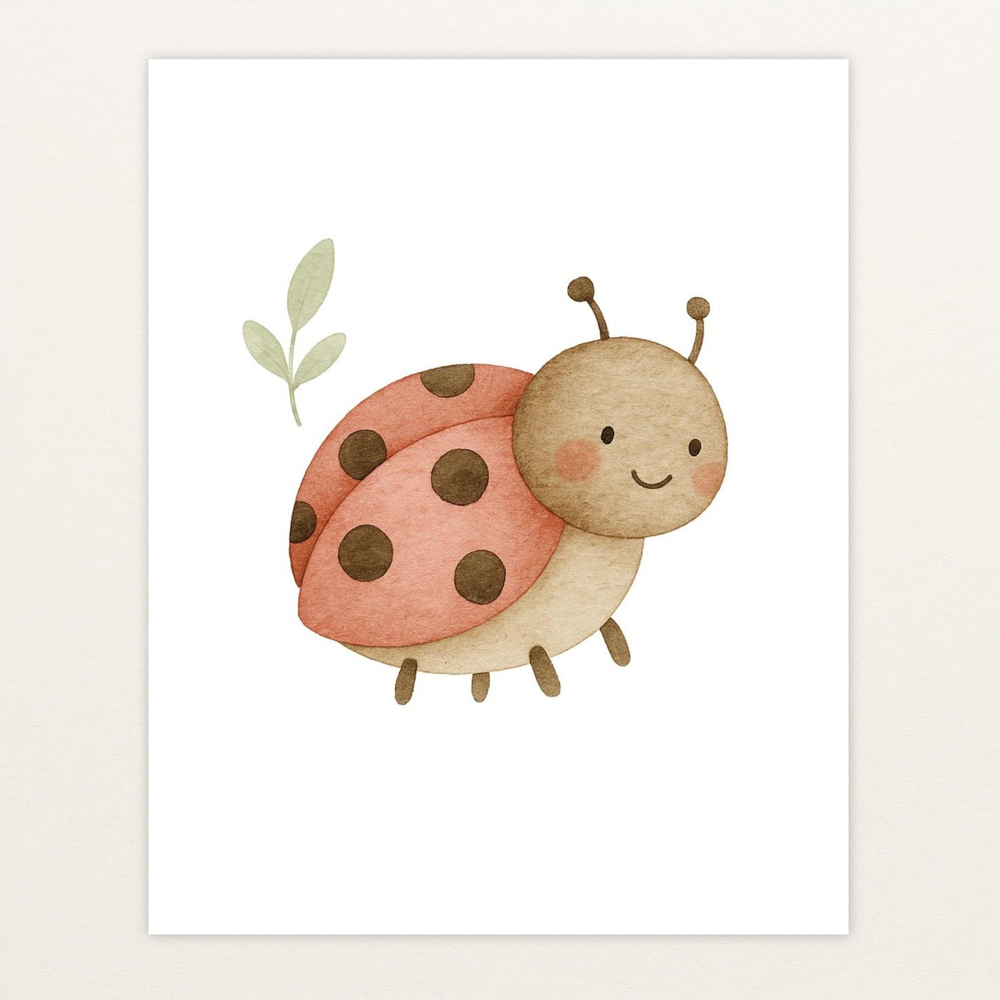 Marie der Marienenkäfer Poster von tinylearner