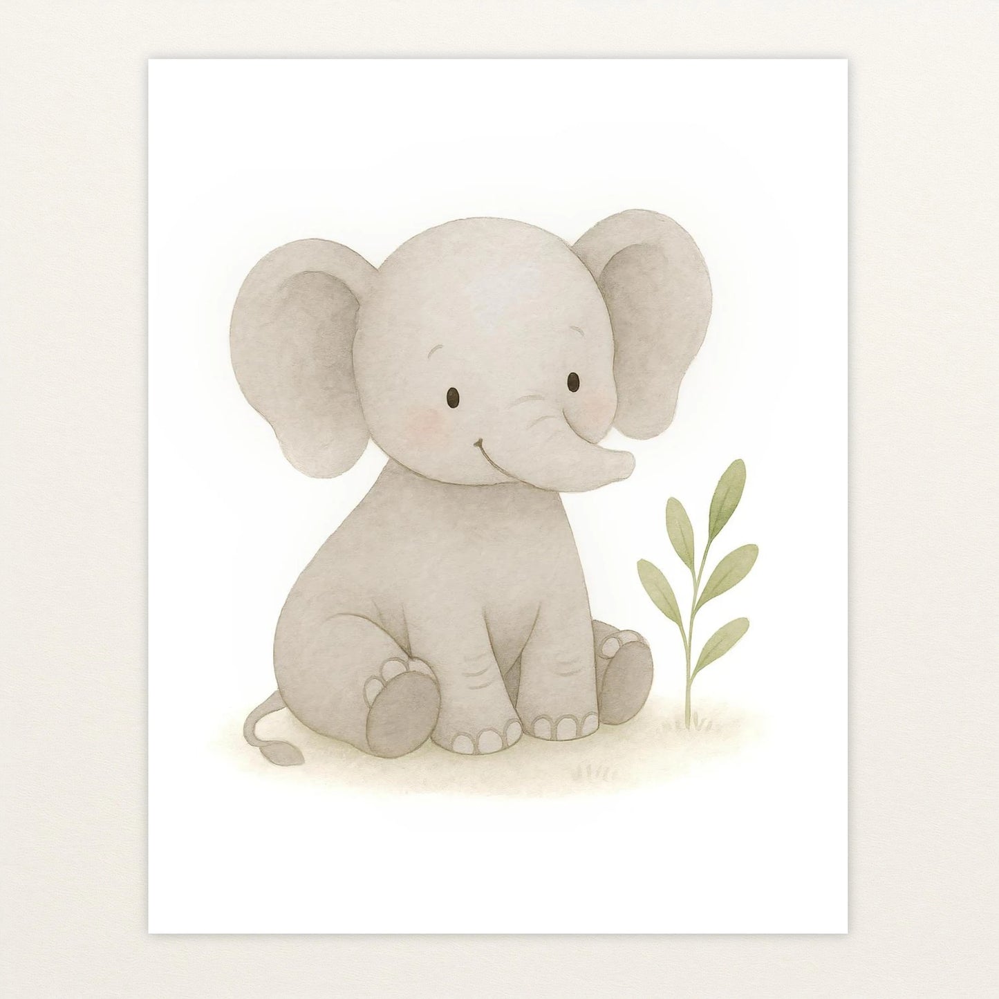 Emil der Elefant Poster von tinylearner