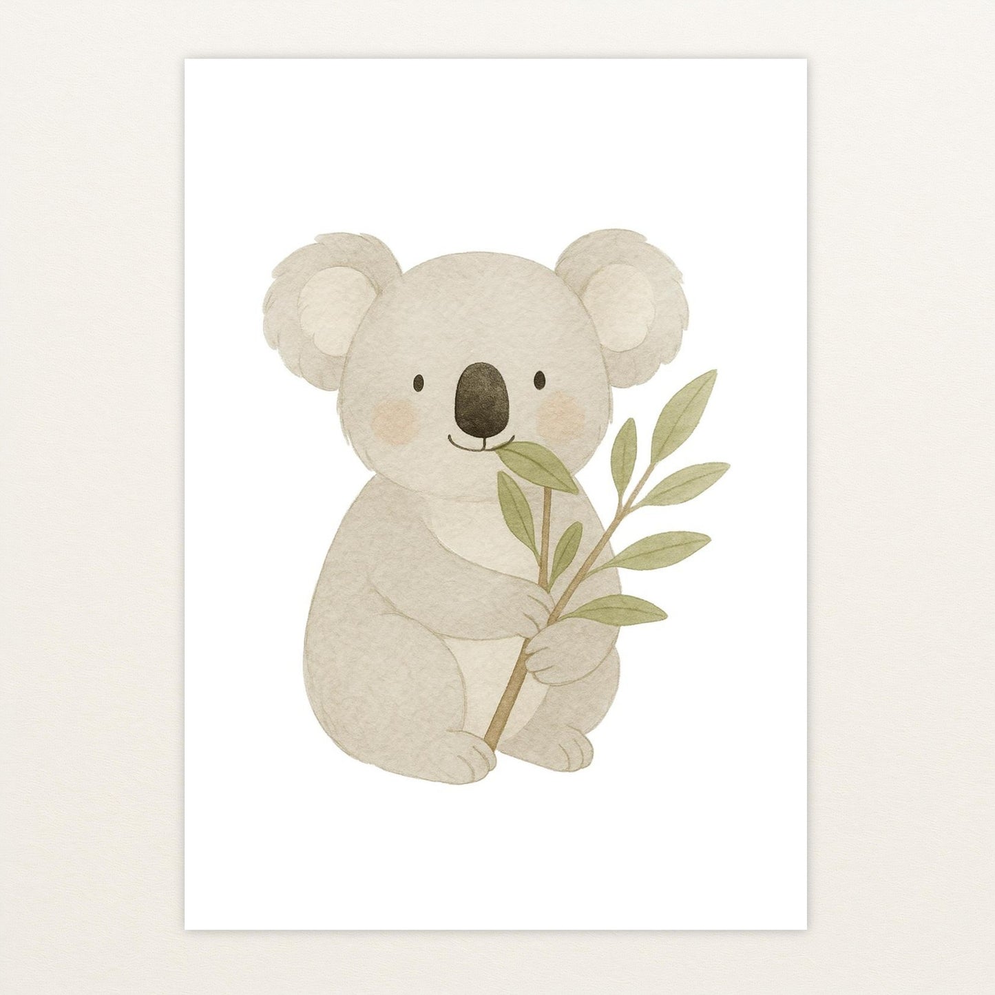 Kori der Koala - Motiv: "Eukalyptus" Poster von tinylearner