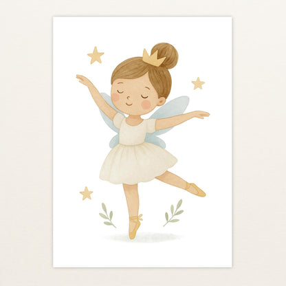 Fina die Fee - Motiv: "Ballett" Poster von tinylearner