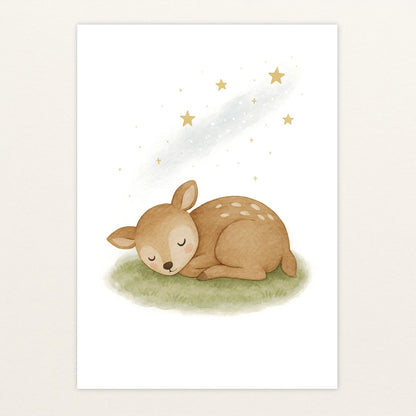 Ria das Reh - Motiv: "Schlafend" Poster von tinylearner