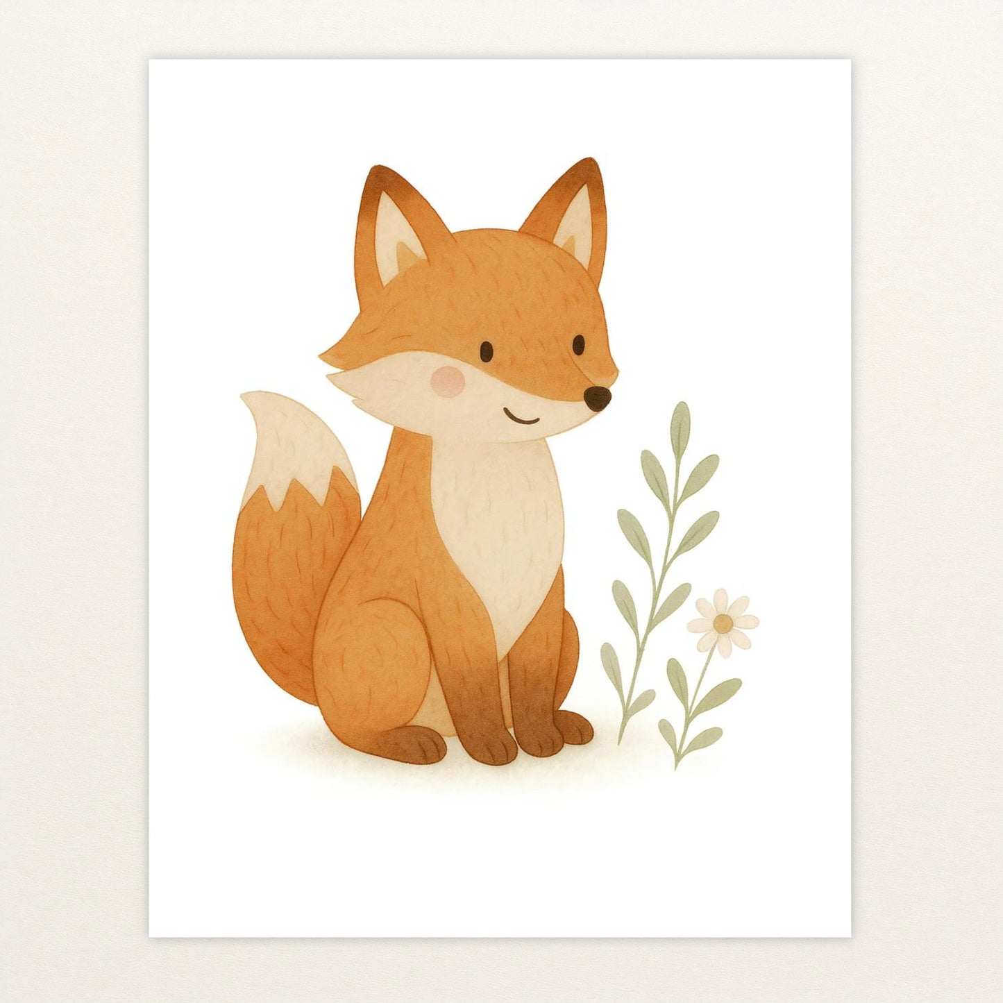Finnegan der Fuchs Poster von tinylearner