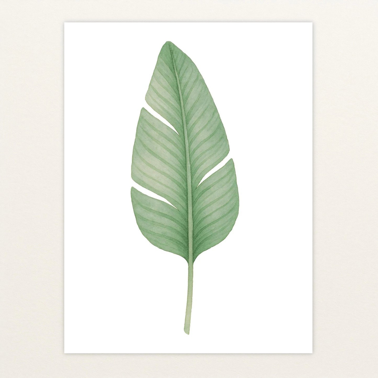 Strelitzien-Blatt Poster von tinylearner