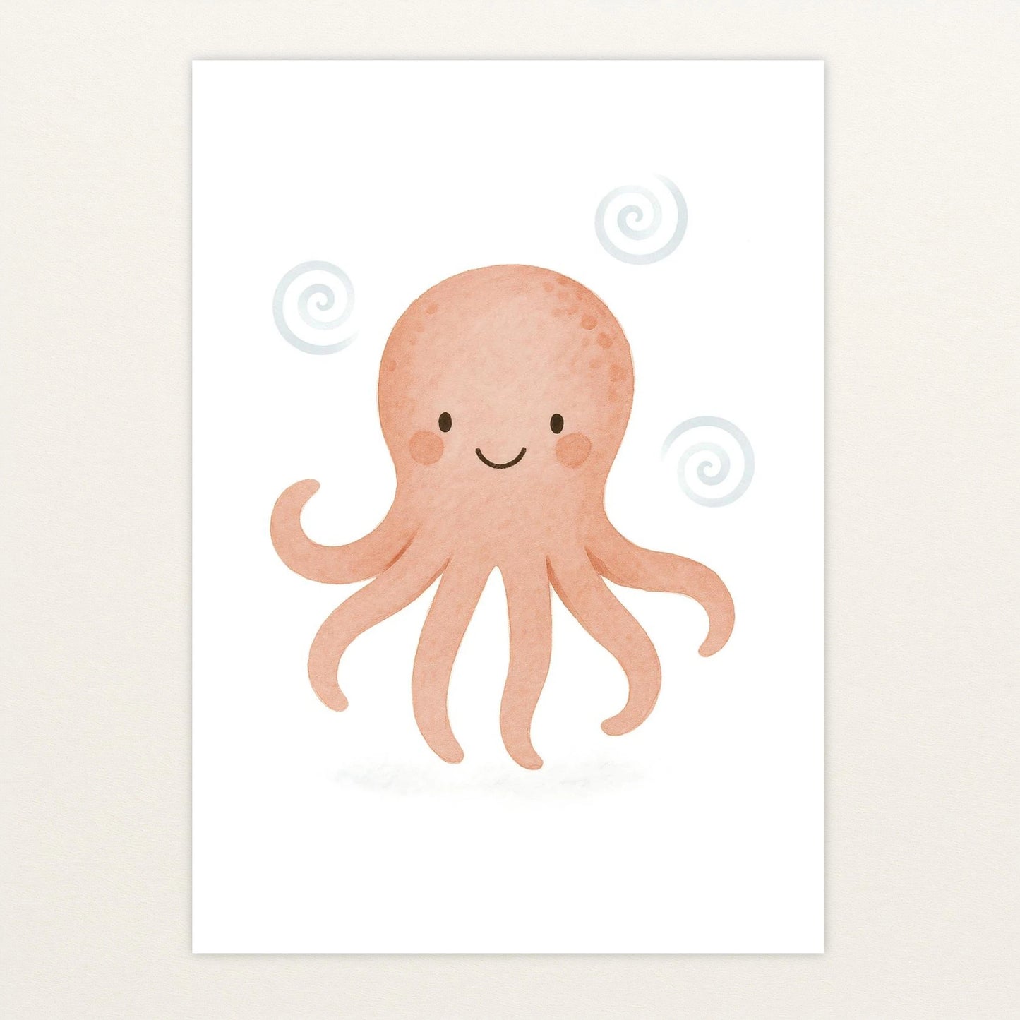 Tilli der Tintenfisch Poster von tinylearner