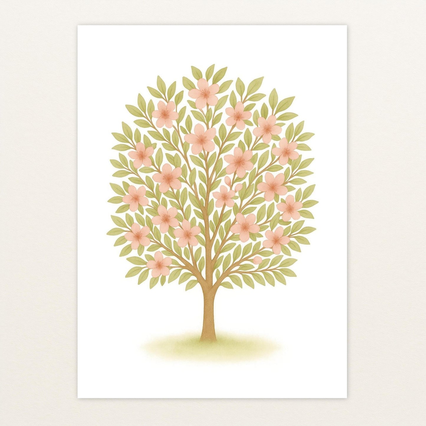 Kirschbaum Poster von tinylearner