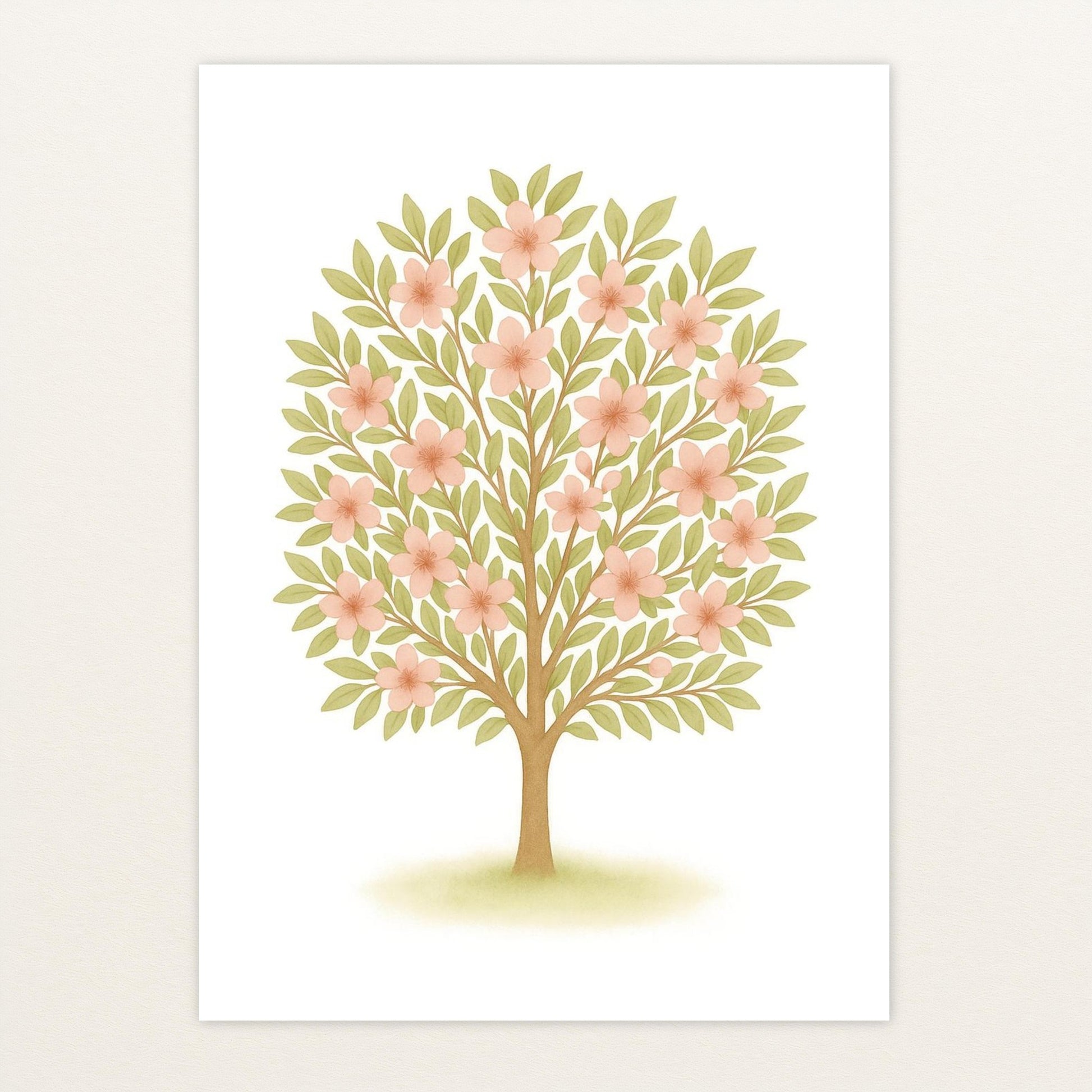 Kirschbaum Poster von tinylearner