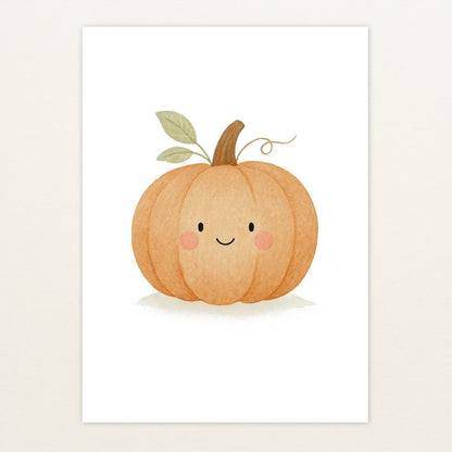 Gemüse: Kürbis Poster von tinylearner