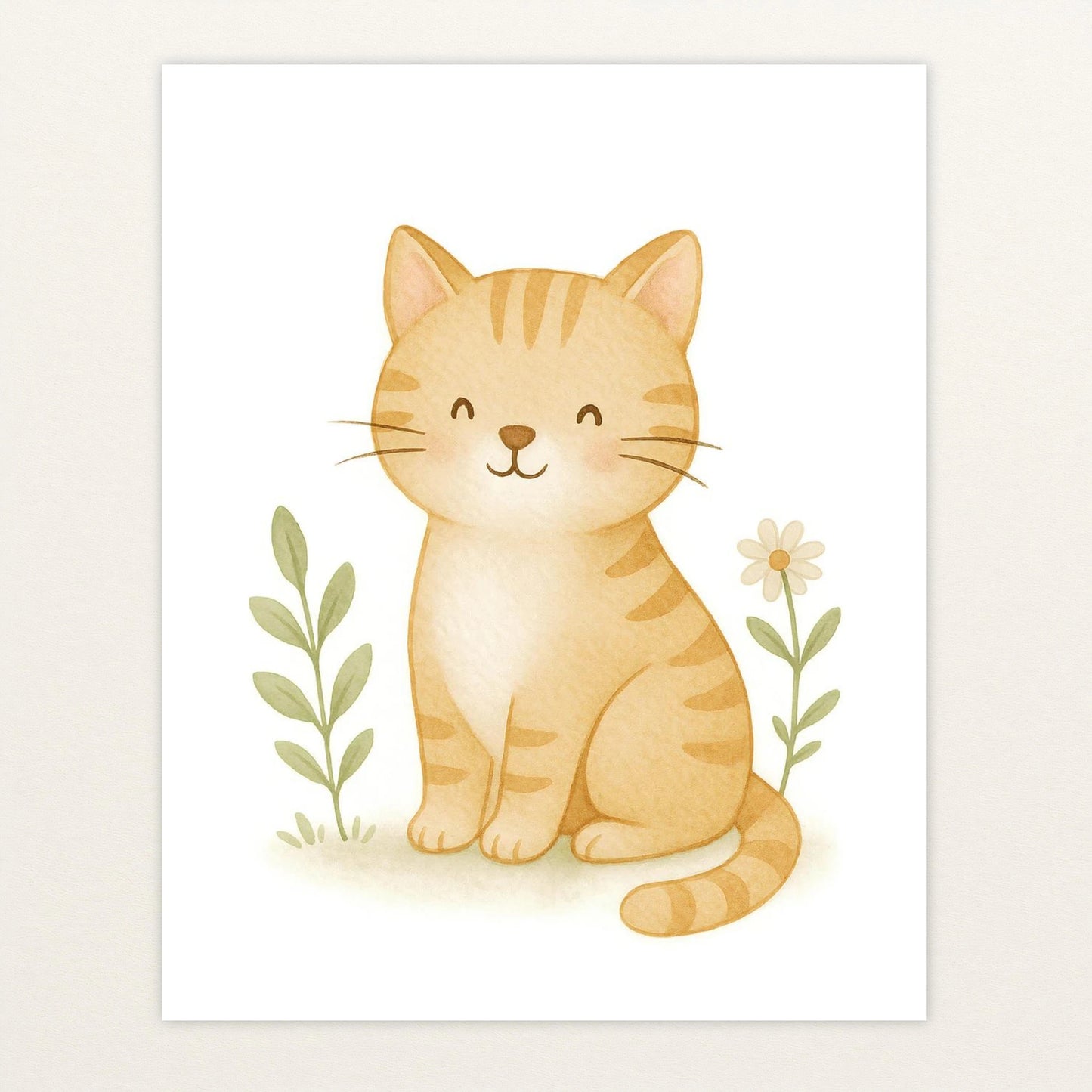 Kira die Katze Poster von tinylearner