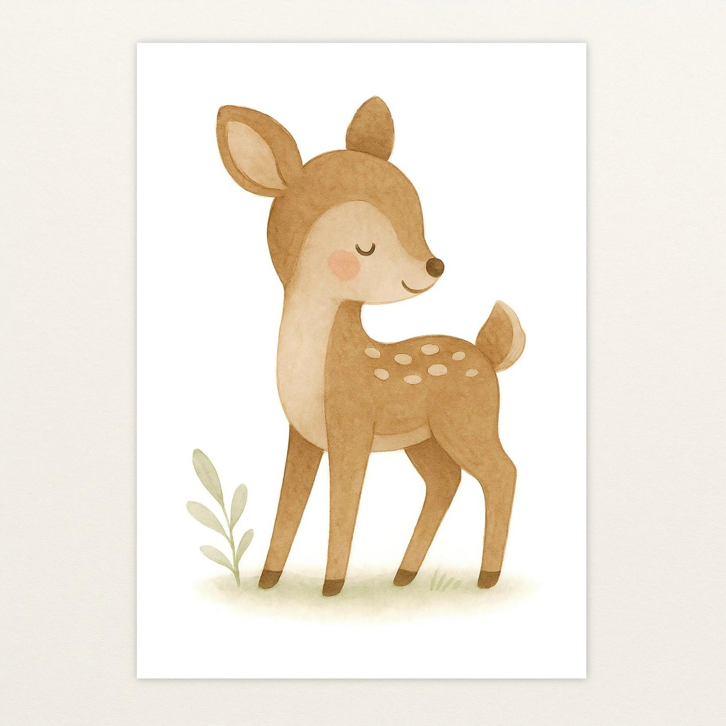 Ria das Reh Poster von tinylearner