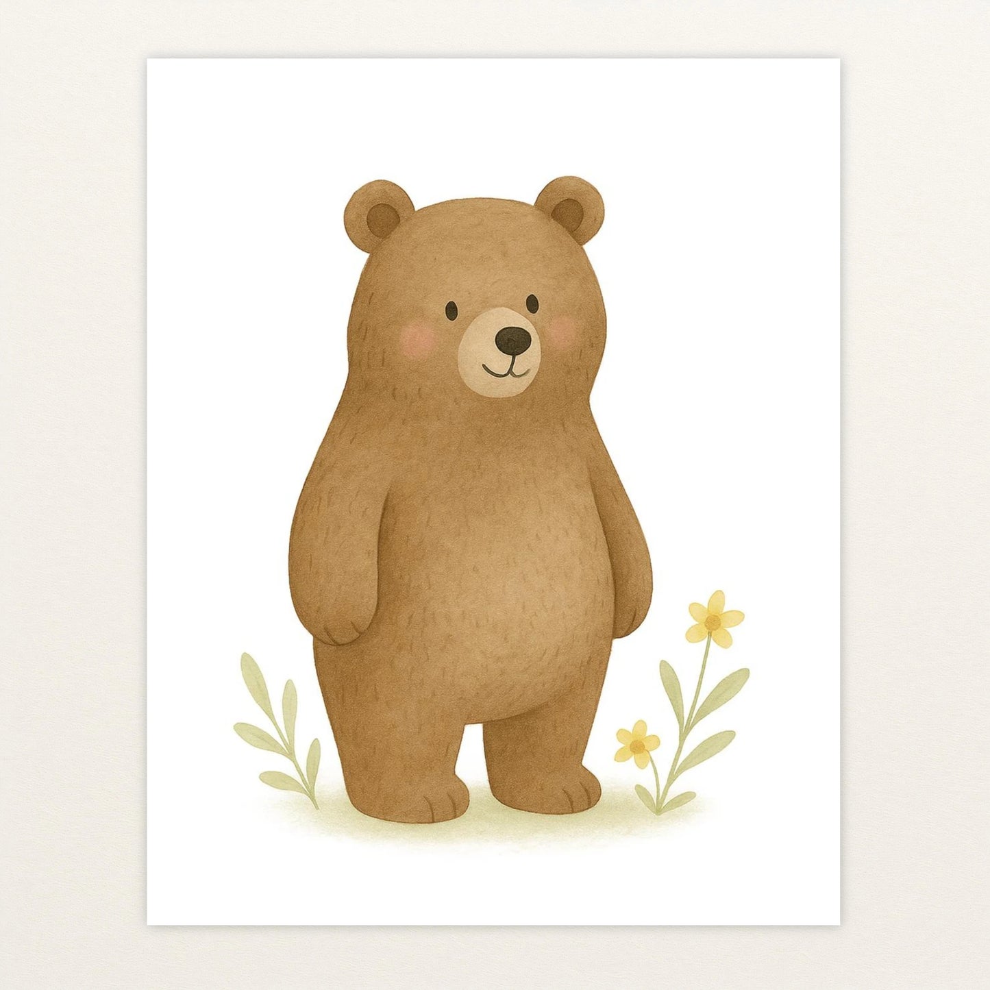 Balu der Bär Poster von tinylearner