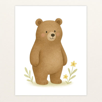 Balu der Bär Poster von tinylearner