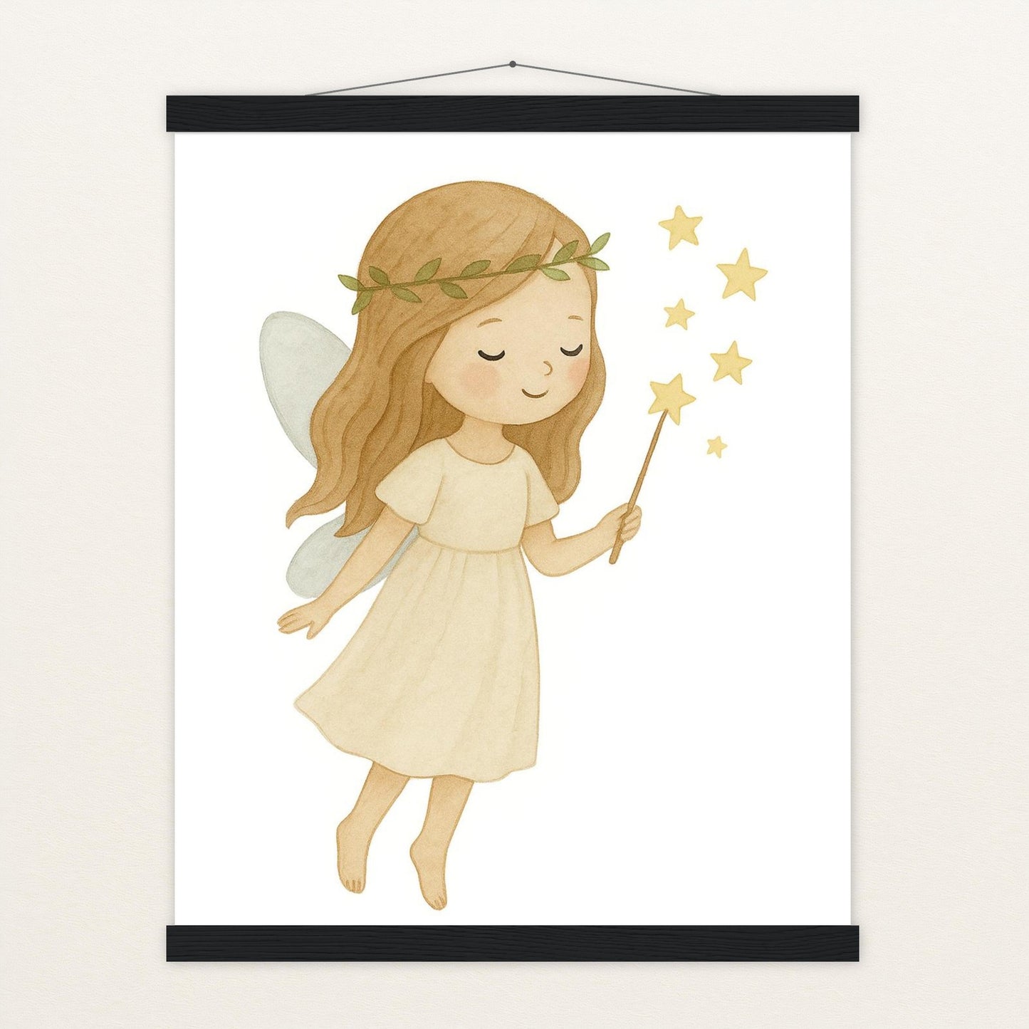 Fina die Fee Poster mit Leisten von tinylearner