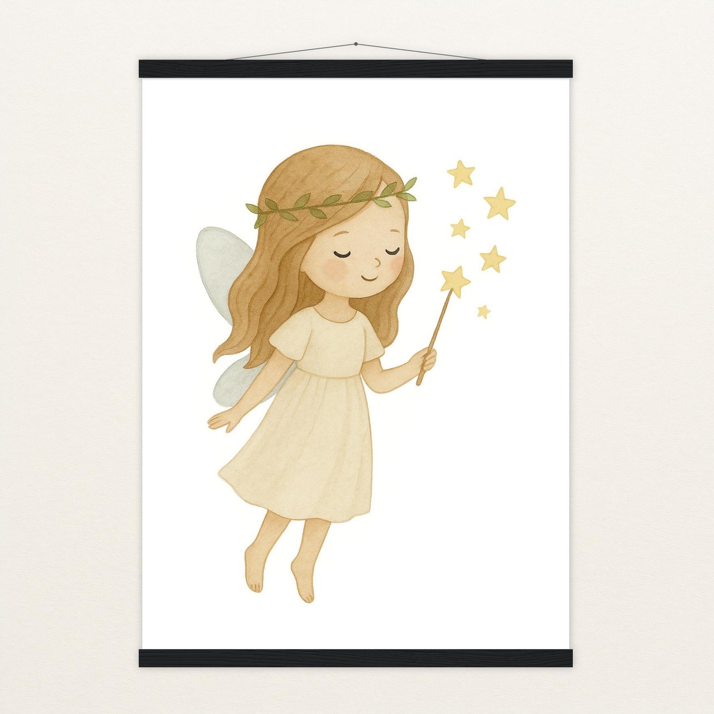 Fina die Fee Poster mit Leisten von tinylearner