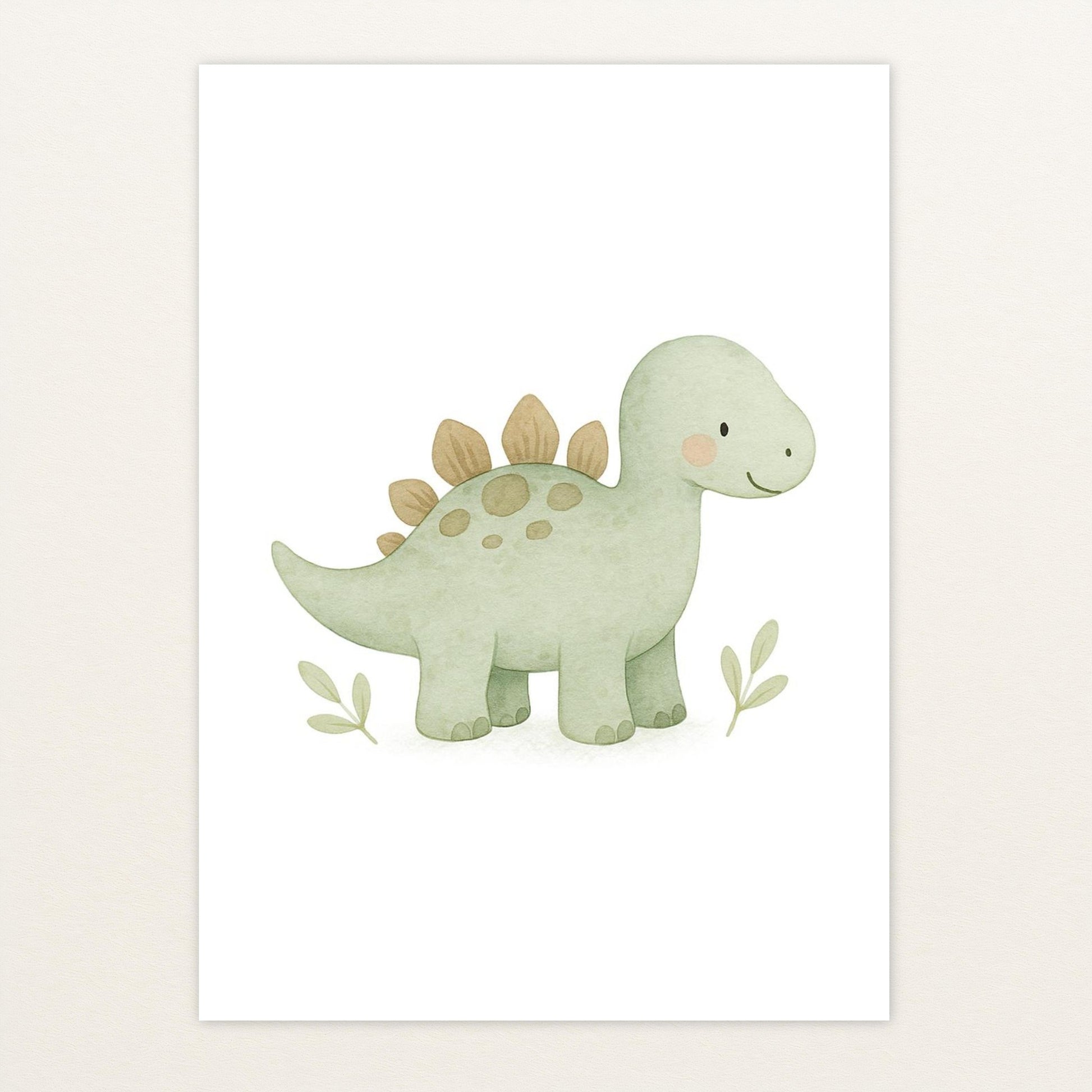 Dinosaurier Stegosaurus Poster von tinylearner